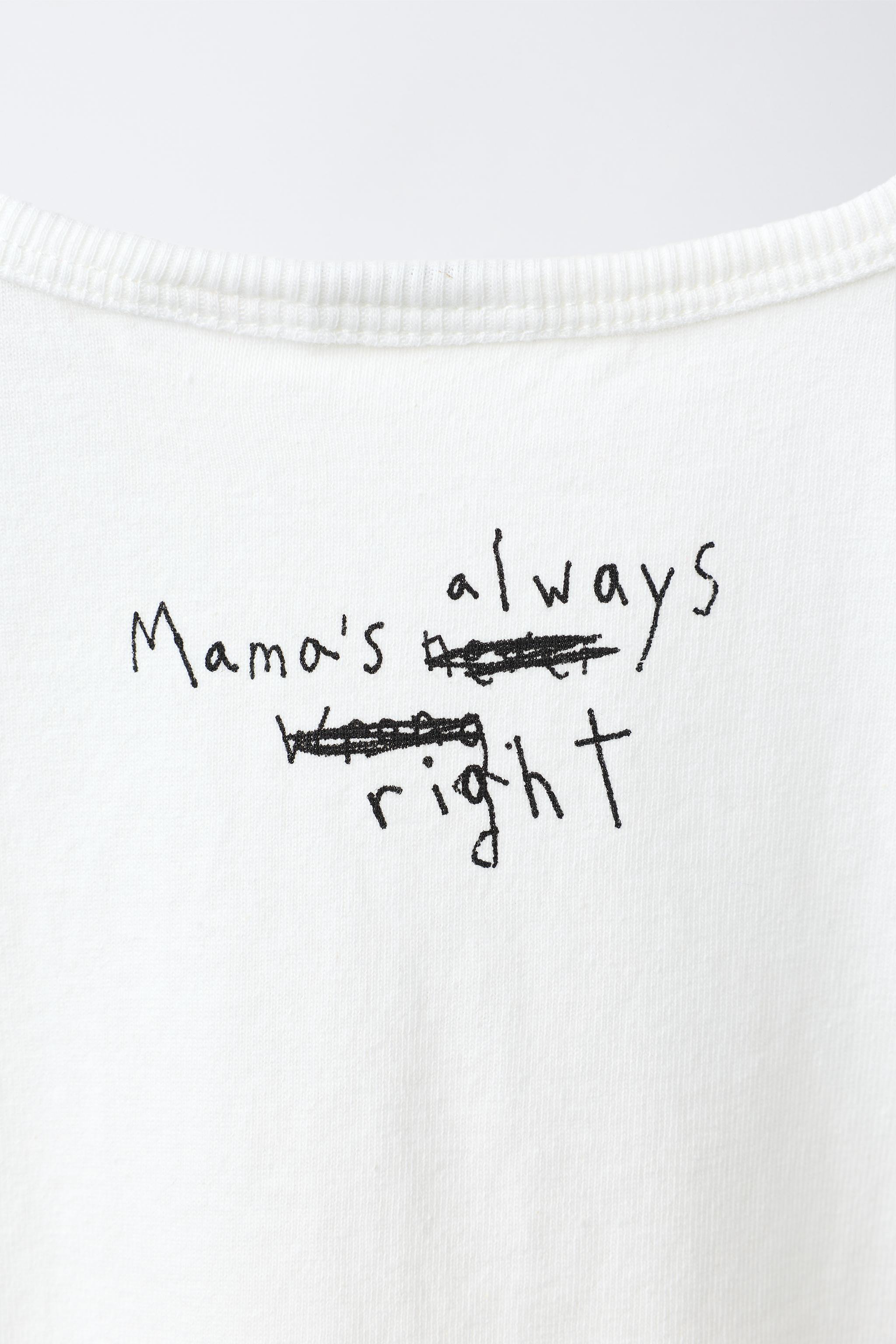 TEXT PRINT T-SHIRT